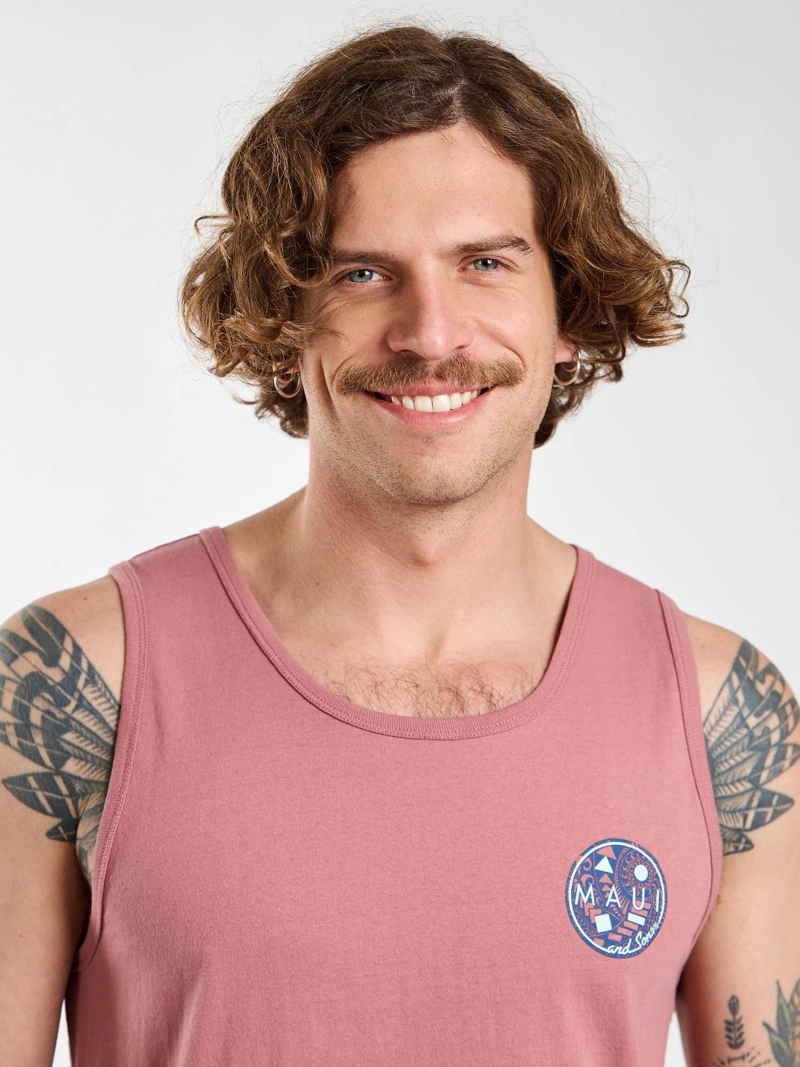 POLERA SM PARADISE ROSADO HOMBRE MAUI AND SONS - 5