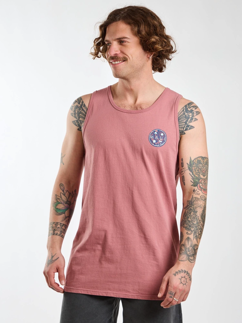 POLERA SM PARADISE ROSADO HOMBRE MAUI AND SONS - 6