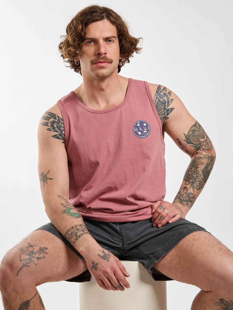 POLERA SM PARADISE ROSADO HOMBRE MAUI AND SONS - 7