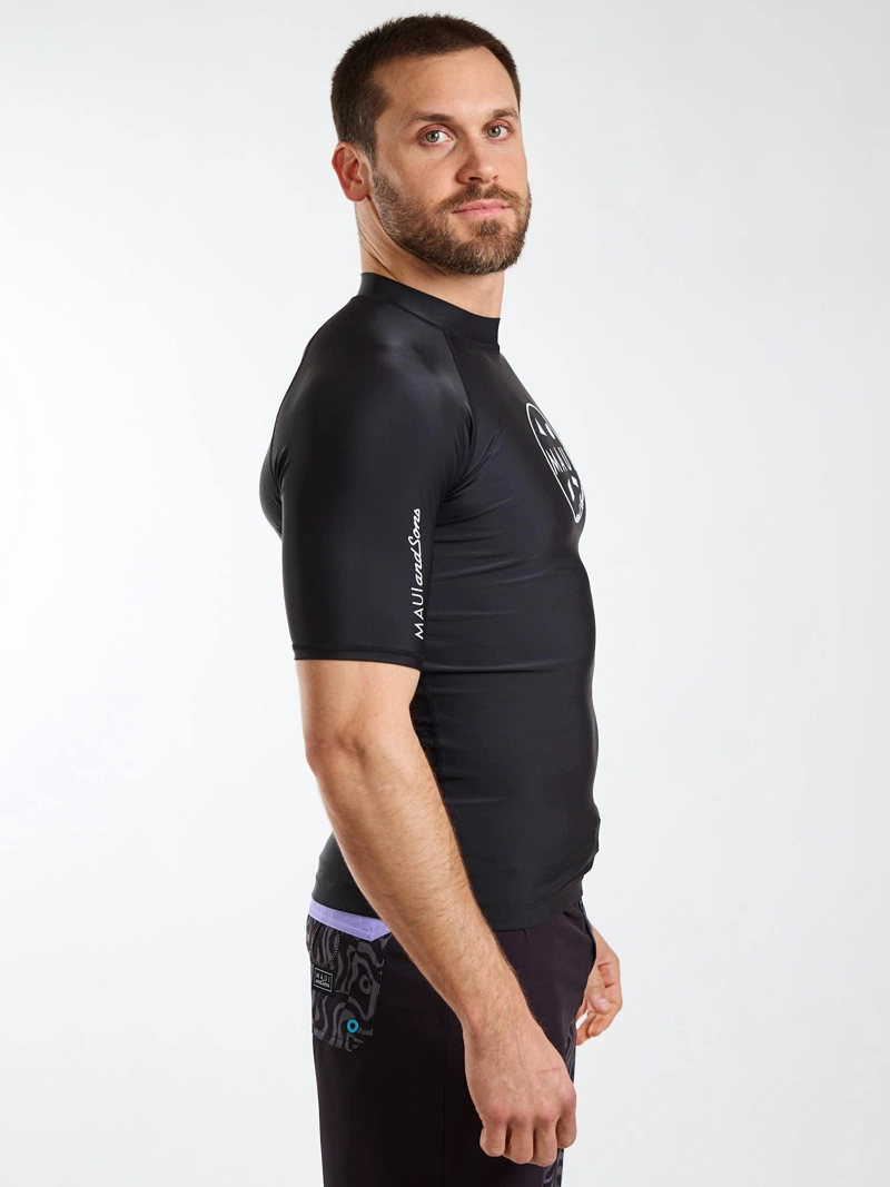 POLERA UVP SUMMER NEGRO HOMBRE MAUI AND SONS - 4
