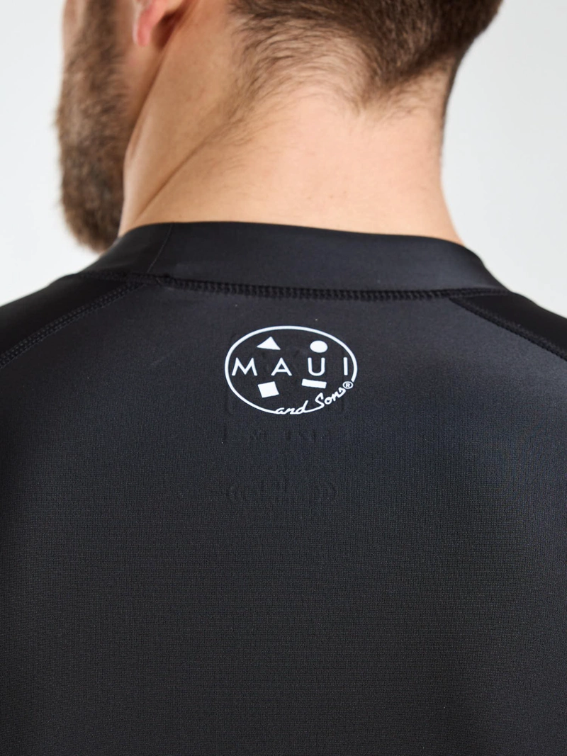 POLERA UVP SUMMER NEGRO HOMBRE MAUI AND SONS - 5