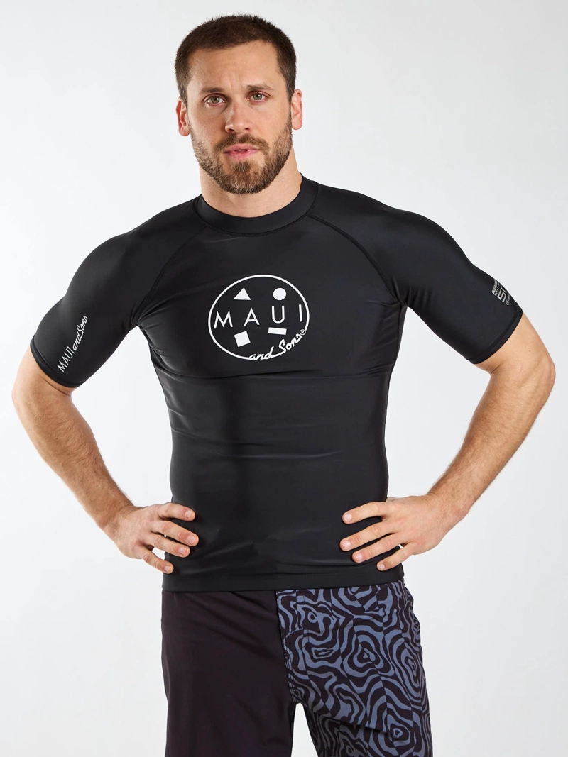 POLERA UVP SUMMER NEGRO HOMBRE MAUI AND SONS - 9