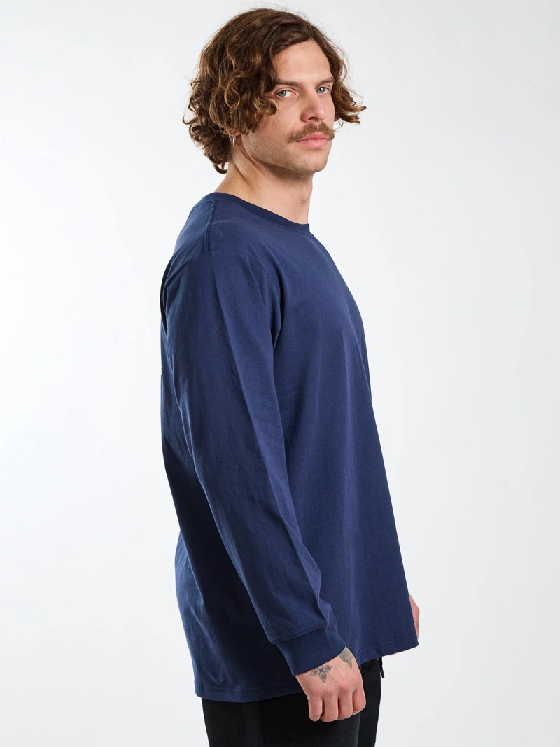 POLERA ML SUN AZUL HOMBRE MAUI AND SONS - 3
