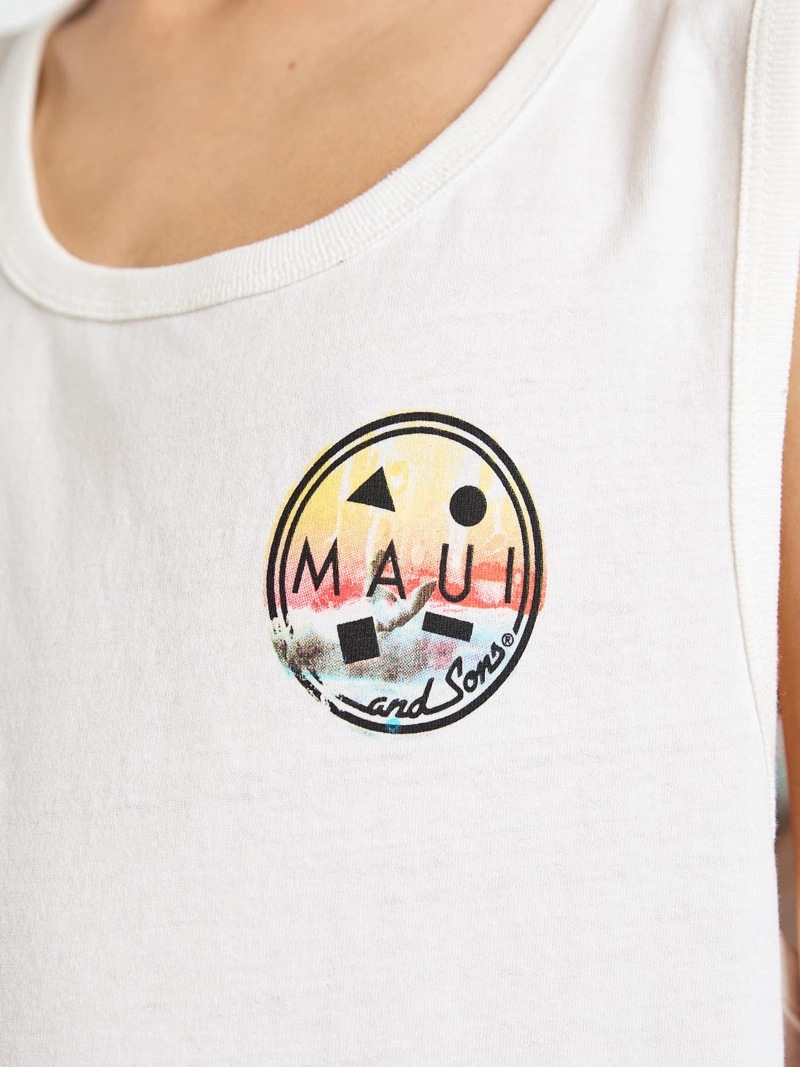 POLERA SM SEASIDE BLANCO INFANTIL MAUI AND SONS - 6