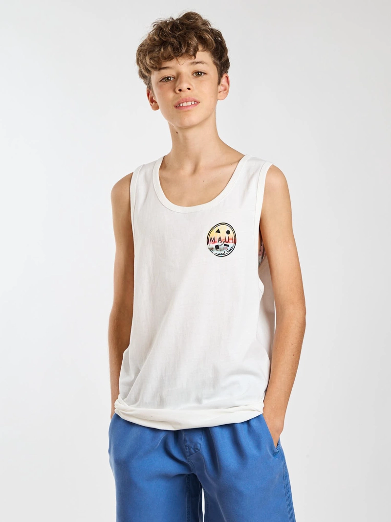POLERA SM SEASIDE BLANCO INFANTIL MAUI AND SONS - 7