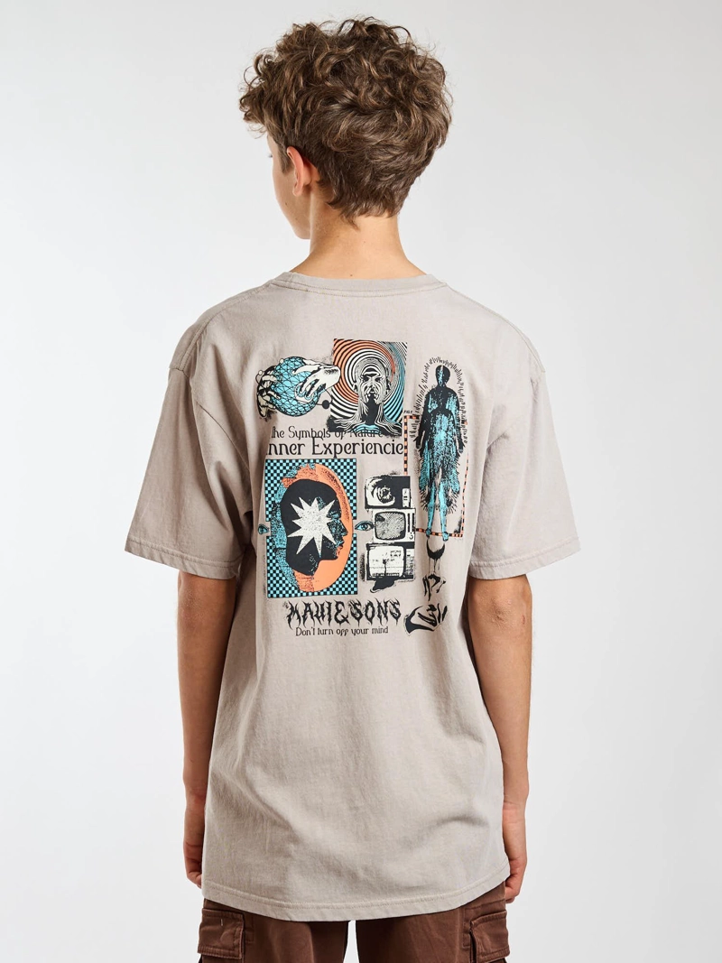 POLERA MC ENDLESS BEIGE INFANTIL MAUI AND SONS - 2
