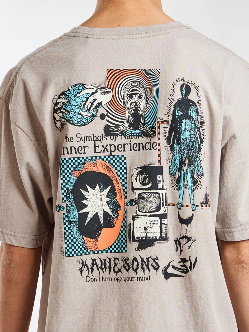 POLERA MC ENDLESS BEIGE INFANTIL MAUI AND SONS - 4