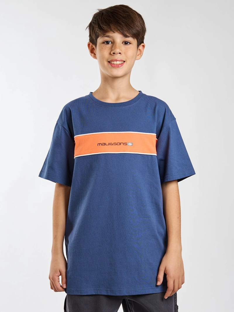 POLERA MC KALANI AZUL INFANTIL MAUI AND SONS - 1