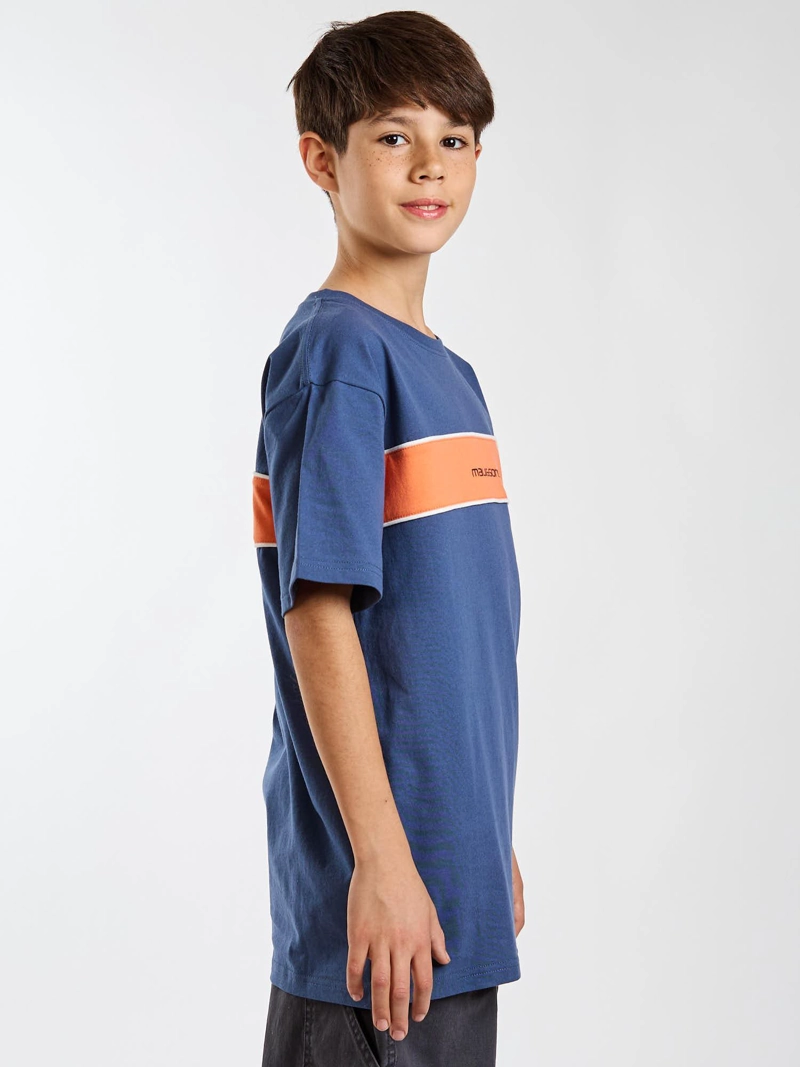 POLERA MC KALANI AZUL INFANTIL MAUI AND SONS - 3