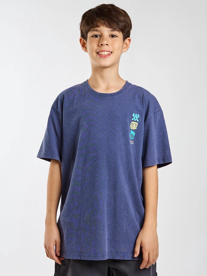 POLERA MC HALE AZUL INFANTIL MAUI AND SONS - 1