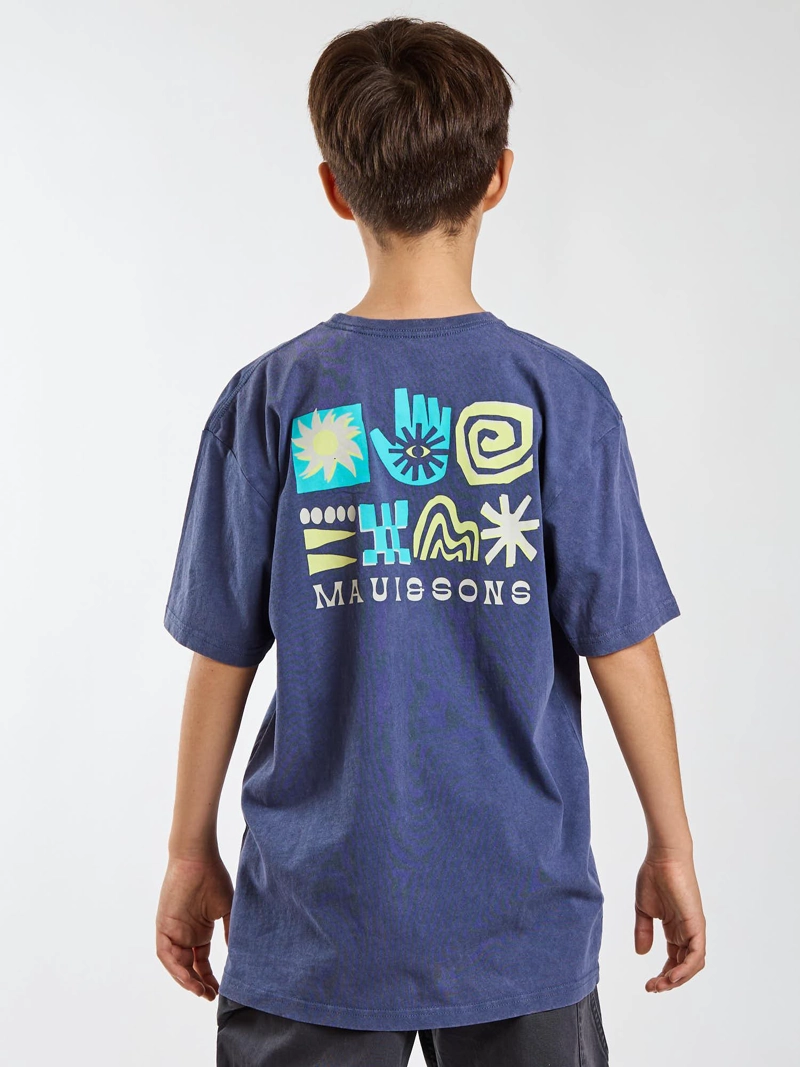POLERA MC HALE AZUL INFANTIL MAUI AND SONS - 2