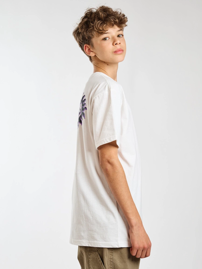 POLERA MC SUNBURST BLANCO INFANTIL MAUI AND SONS - 3