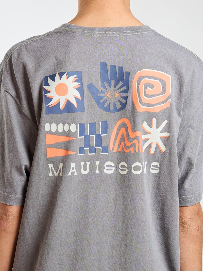 POLERA MC HALE GRIS INFANTIL MAUI AND SONS - 4