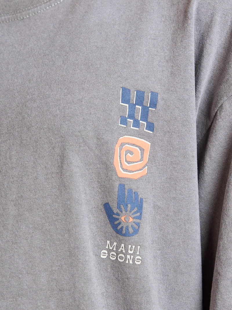 POLERA MC HALE GRIS INFANTIL MAUI AND SONS - 6