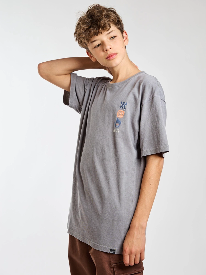 POLERA MC HALE GRIS INFANTIL MAUI AND SONS - 7