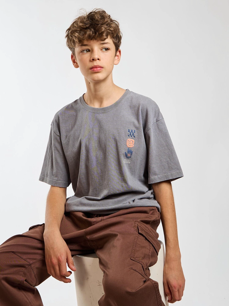 POLERA MC HALE GRIS INFANTIL MAUI AND SONS - 8