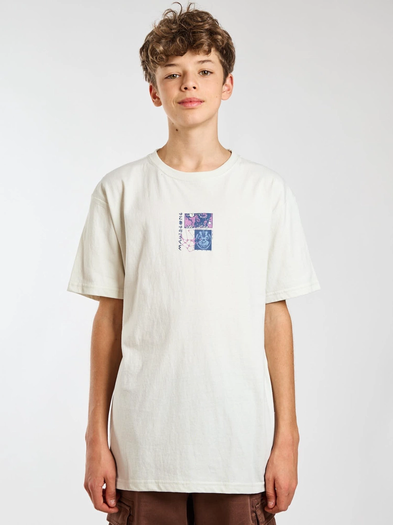 POLERA MC HORIZON BLANCO INFANTIL MAUI AND SONS - 1