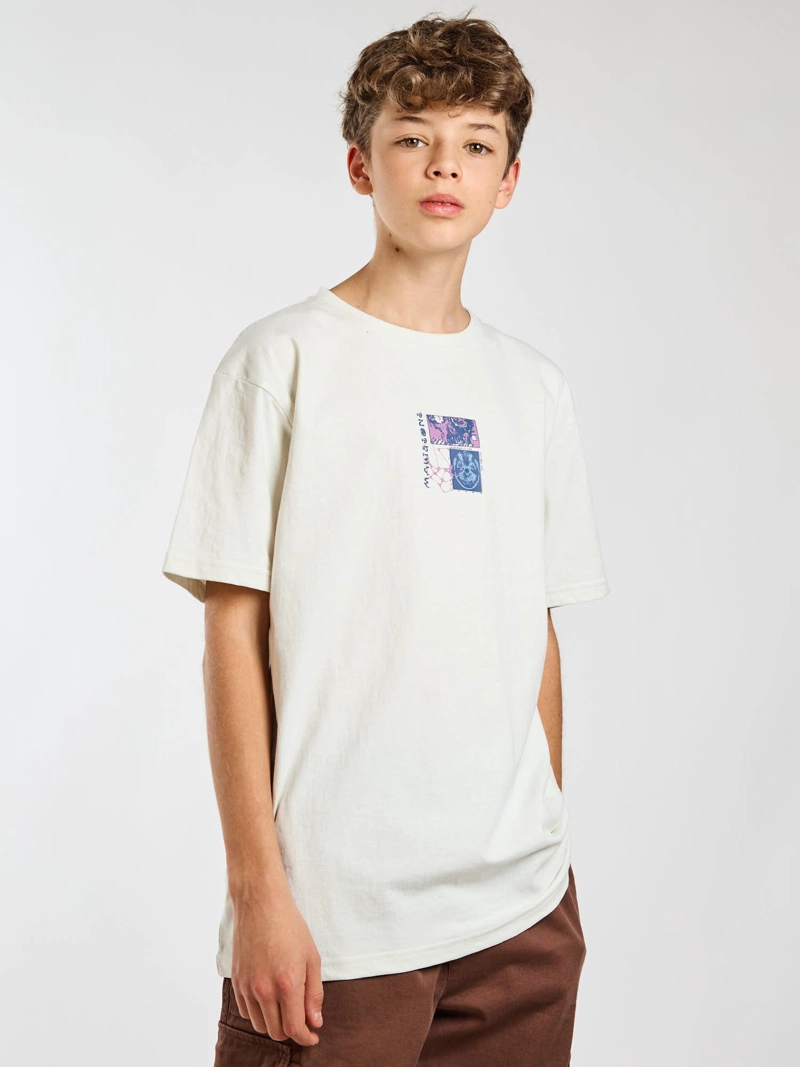 POLERA MC HORIZON BLANCO INFANTIL MAUI AND SONS - 7