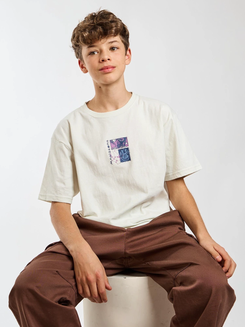 POLERA MC HORIZON BLANCO INFANTIL MAUI AND SONS - 8