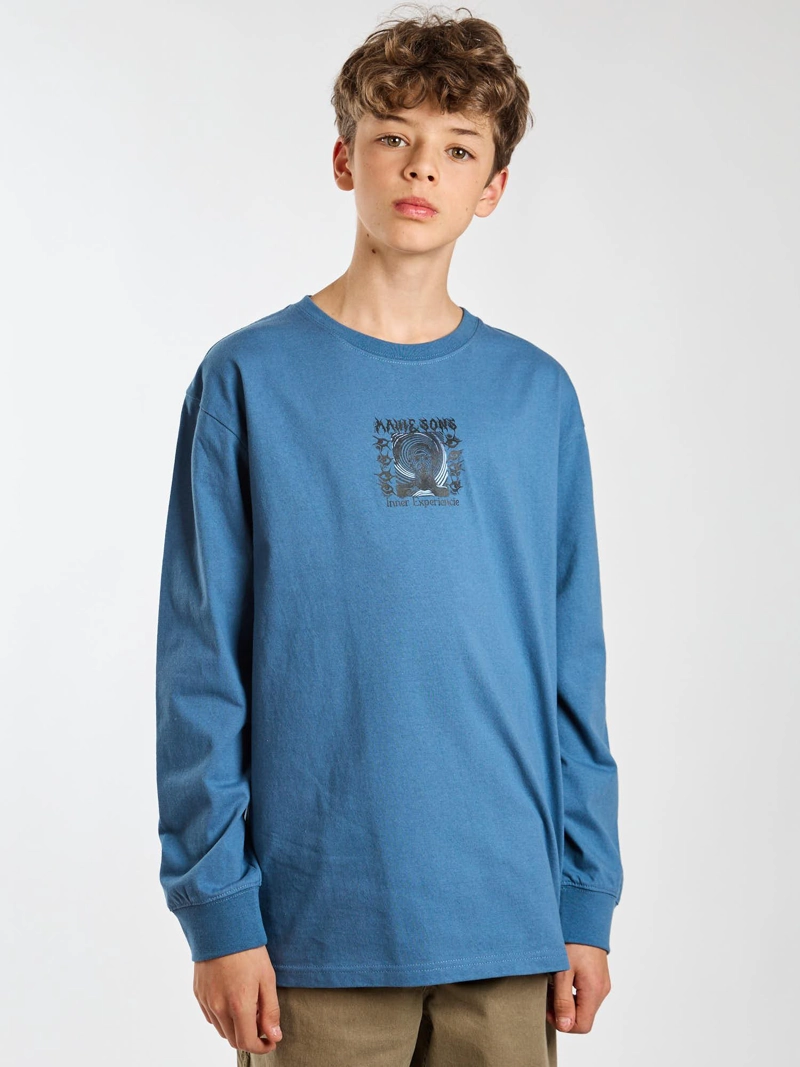 POLERA ML PACIFIC CELESTE INFANTIL MAUI AND SONS - 1