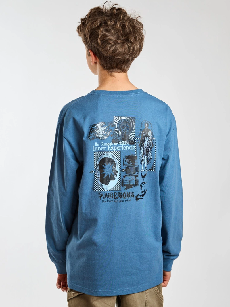 POLERA ML PACIFIC CELESTE INFANTIL MAUI AND SONS - 2