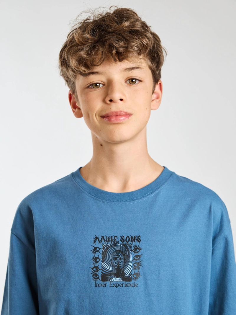 POLERA ML PACIFIC CELESTE INFANTIL MAUI AND SONS - 5