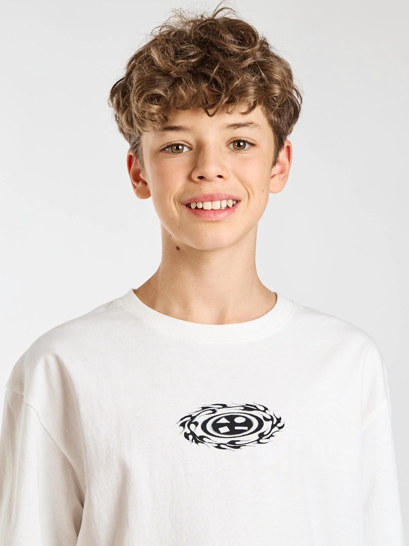 POLERA ML VENICE BLANCO INFANTIL MAUI AND SONS - 5