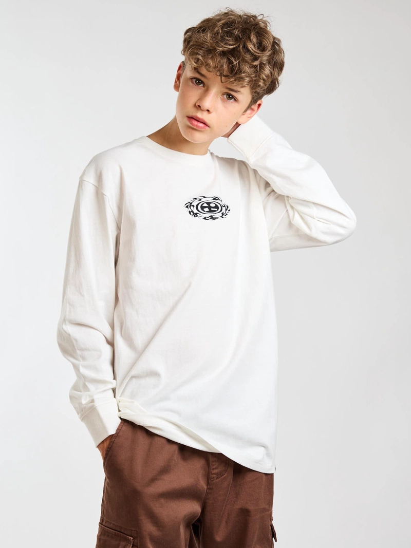 POLERA ML VENICE BLANCO INFANTIL MAUI AND SONS - 6