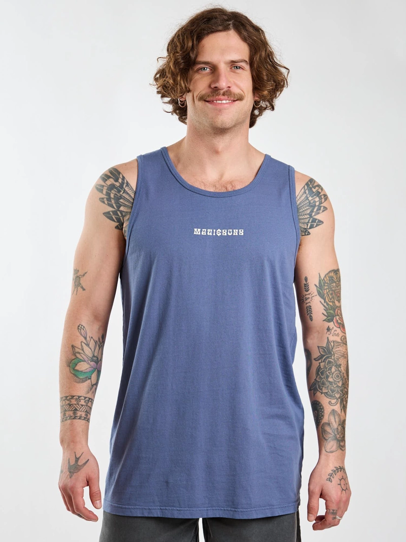 POLERA SM SURFER LAX CELESTE HOMBRE MAUI AND SONS XXL