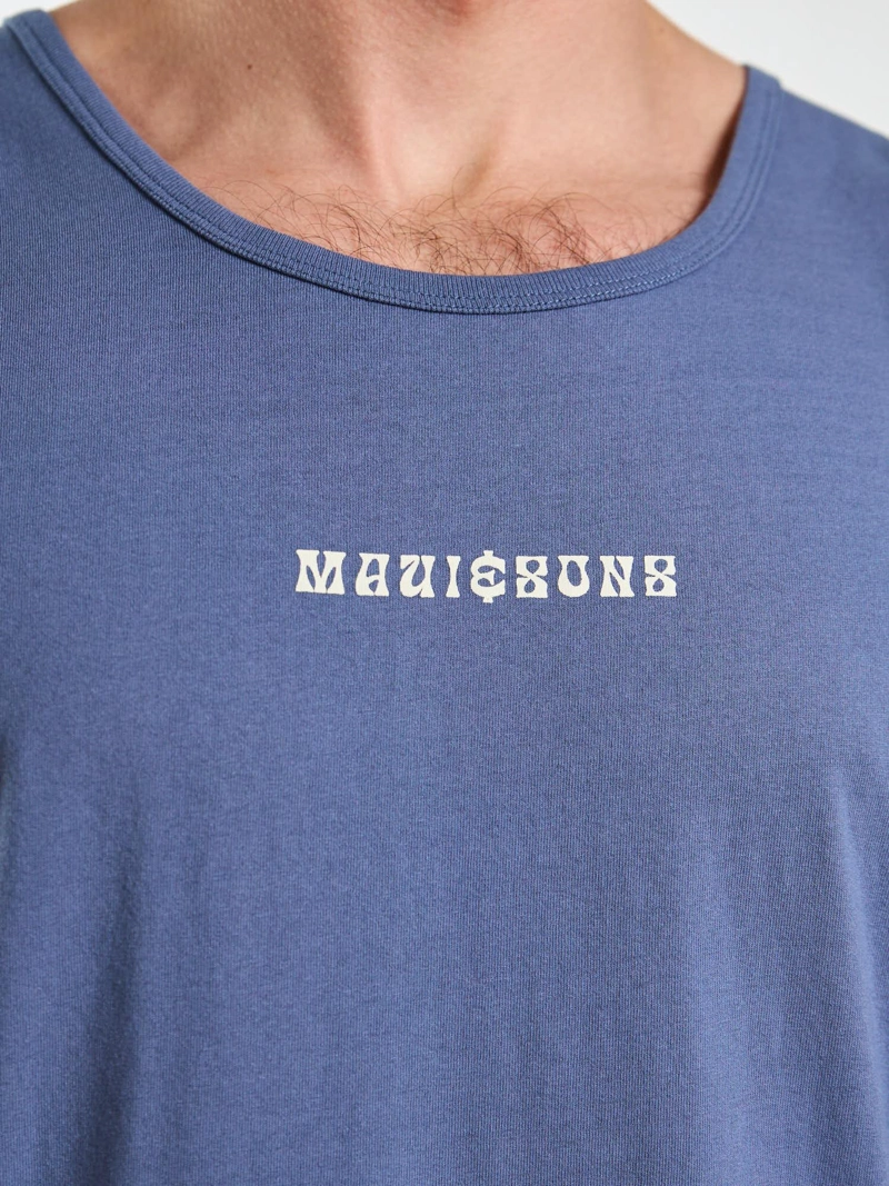 POLERA SM SURFER LAX CELESTE HOMBRE MAUI AND SONS - 6