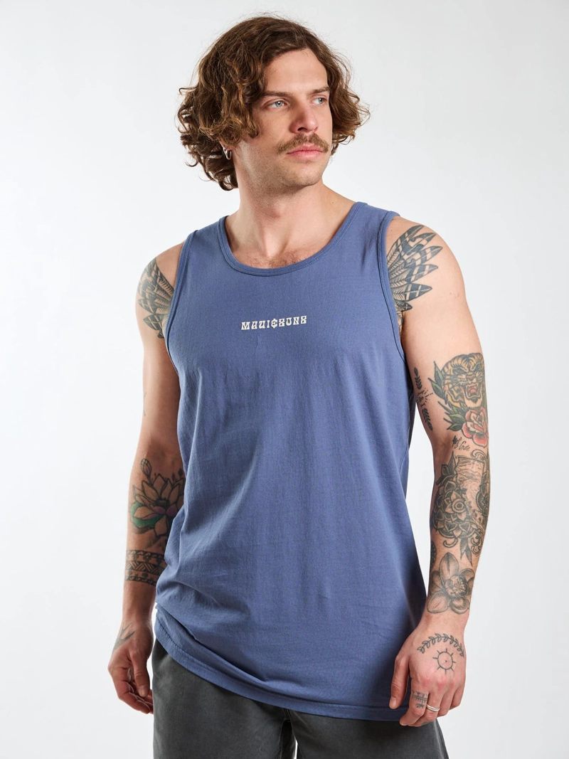 POLERA SM SURFER LAX CELESTE HOMBRE MAUI AND SONS - 7
