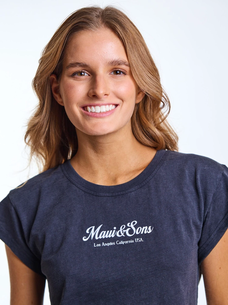 POLERA MC DUNA NEGRO MUJER MAUI AND SONS - 5