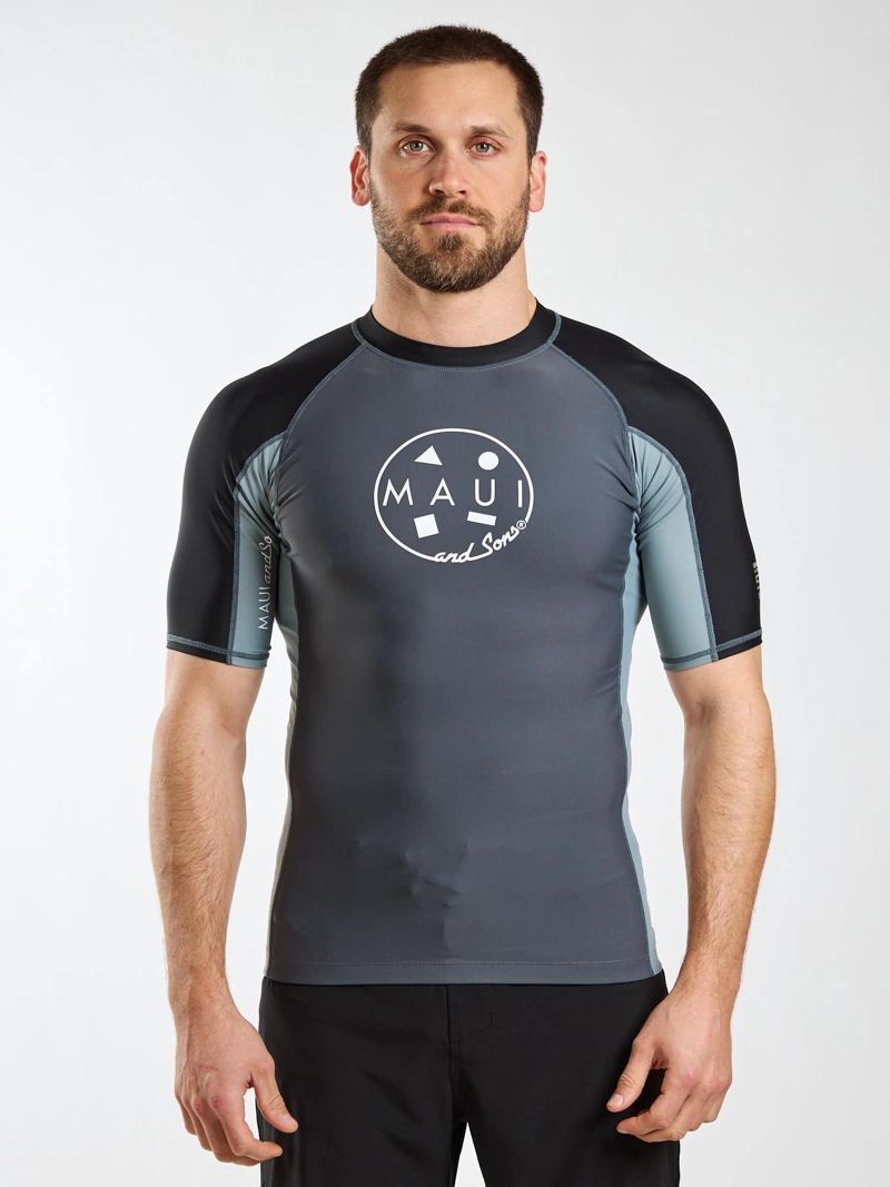 POLERA UVP PARADISE GRIS HOMBRE MAUI AND SONS - 1