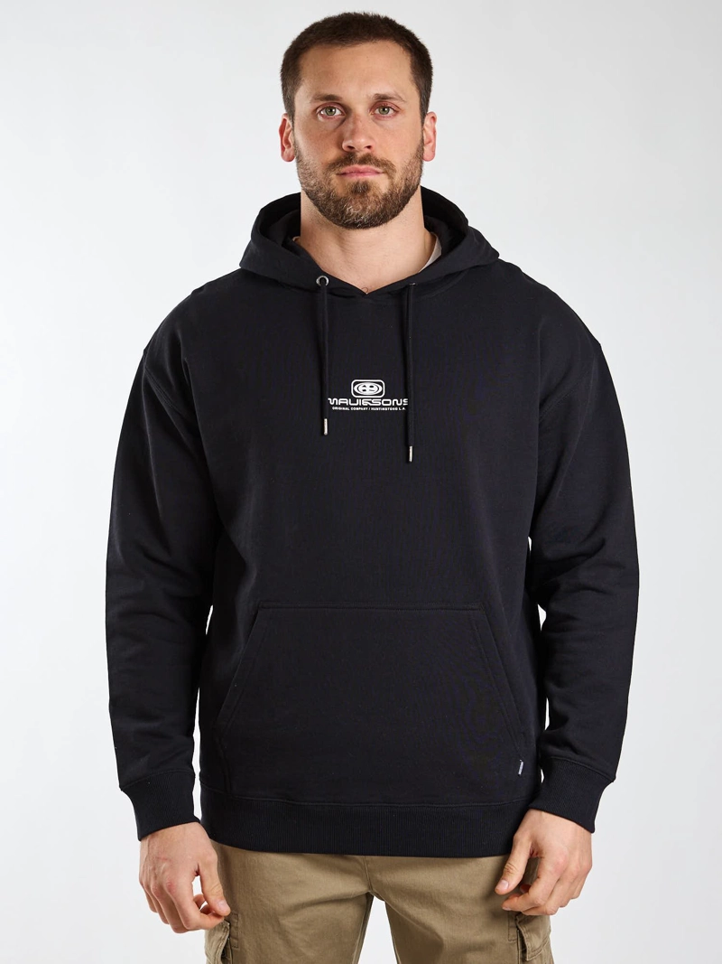 POLERON CANGURO NIGHT CORE NEGRO HOMBRE MAUI AND SONS - 1