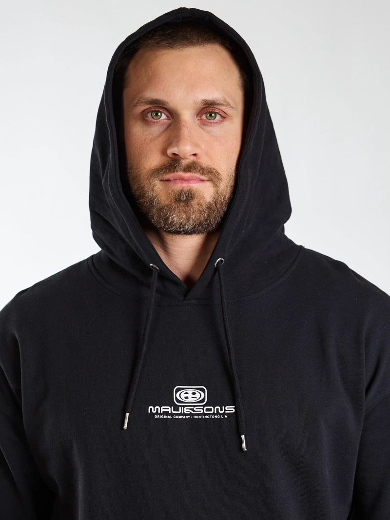 POLERON CANGURO NIGHT CORE NEGRO HOMBRE MAUI AND SONS - 4