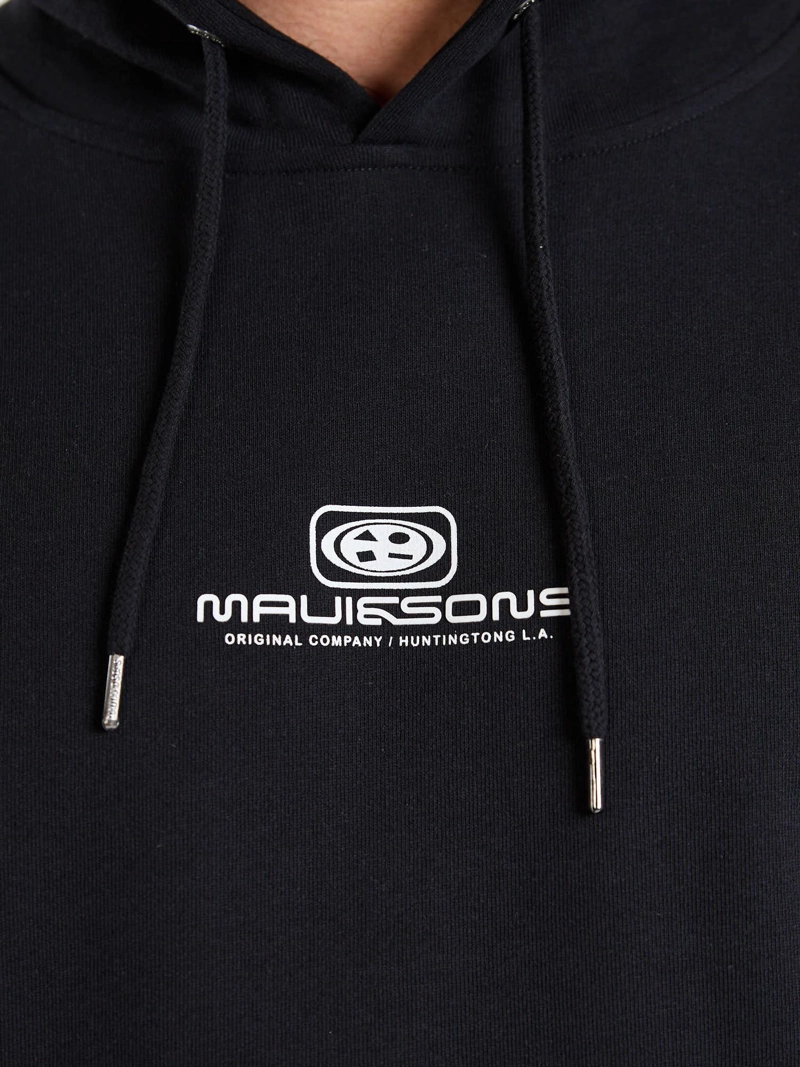 POLERON CANGURO NIGHT CORE NEGRO HOMBRE MAUI AND SONS - 5