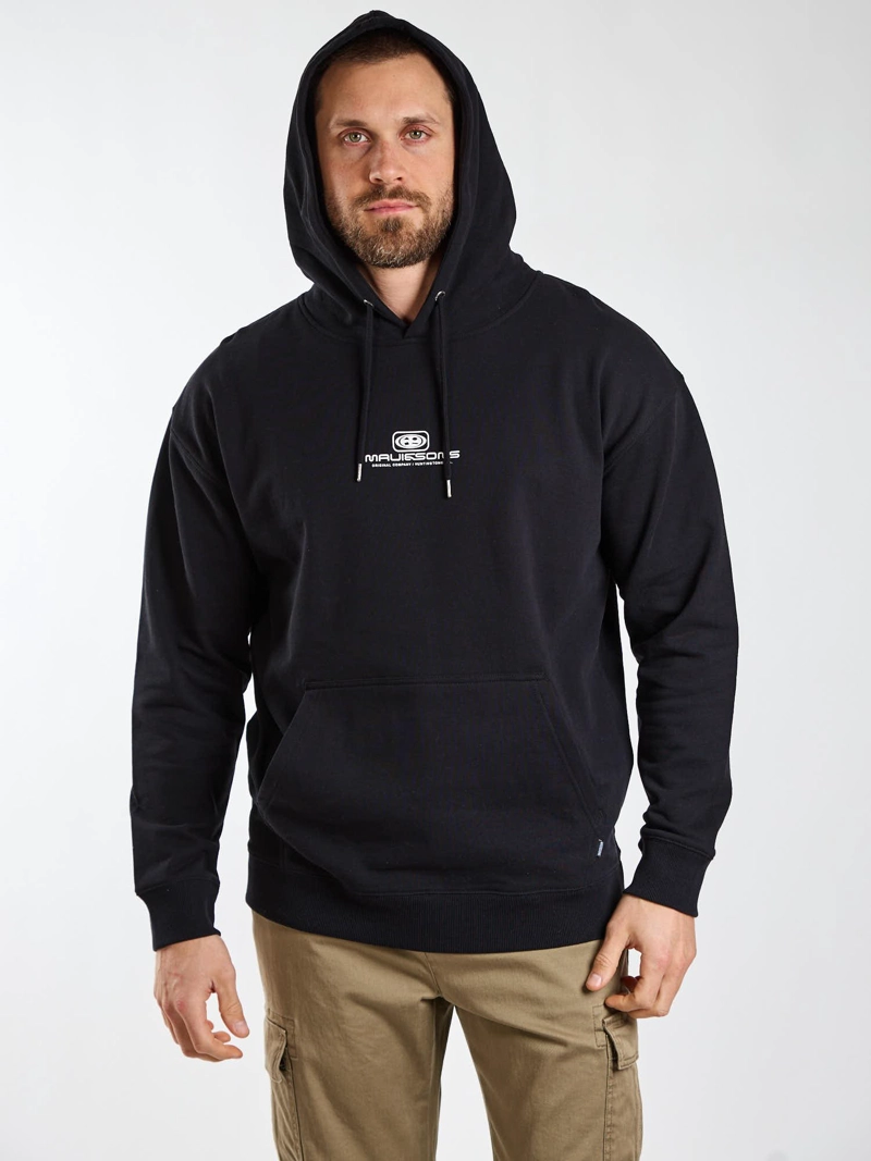 POLERON CANGURO NIGHT CORE NEGRO HOMBRE MAUI AND SONS - 6