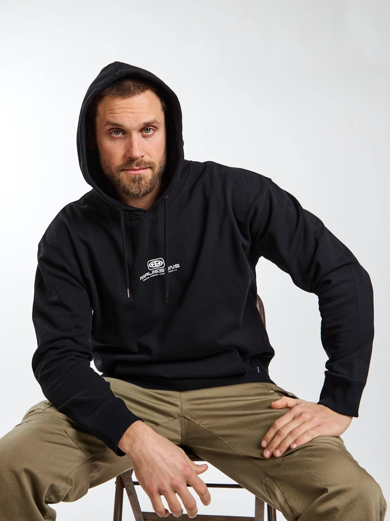 POLERON CANGURO NIGHT CORE NEGRO HOMBRE MAUI AND SONS - 7