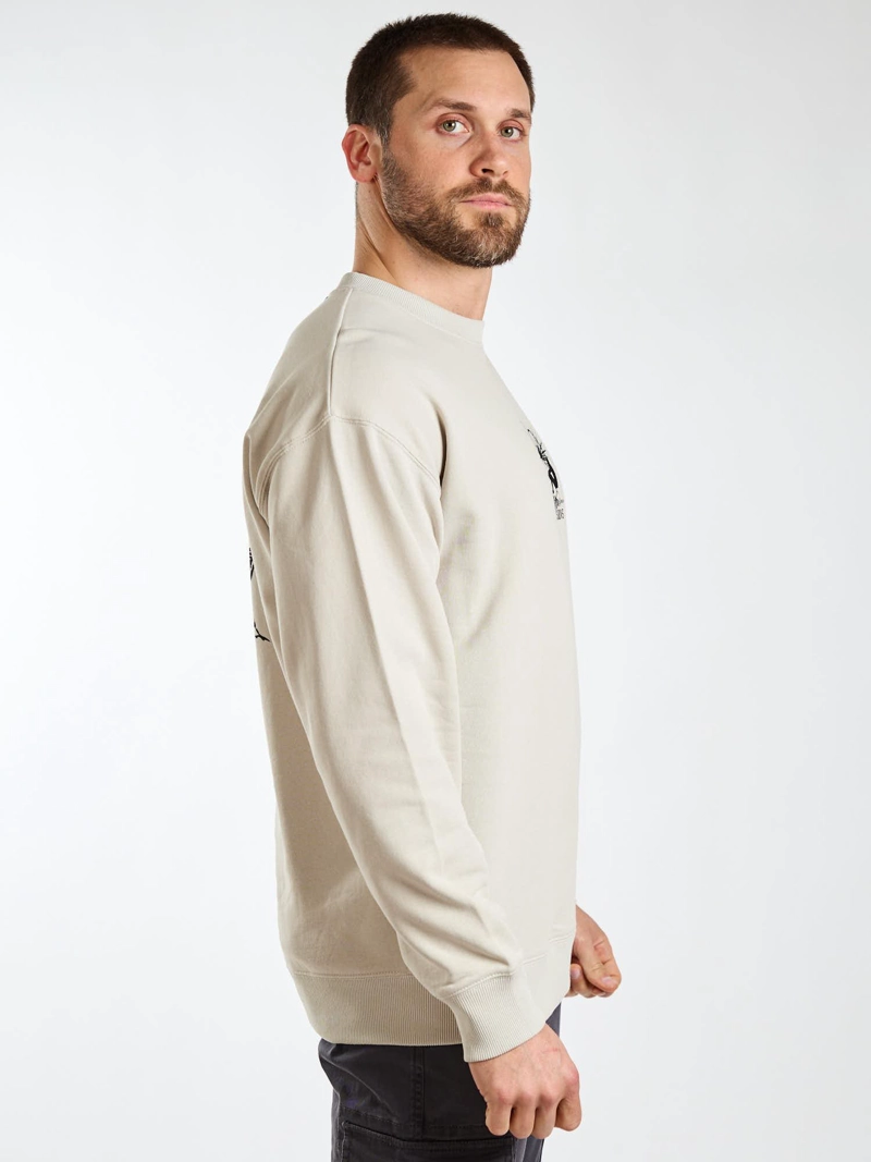 POLERON CR PALMS BEIGE HOMBRE MAUI AND SONS - 3