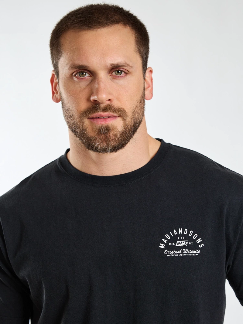 POLERA MC SOUL NEGRO HOMBRE MAUI AND SONS - 6