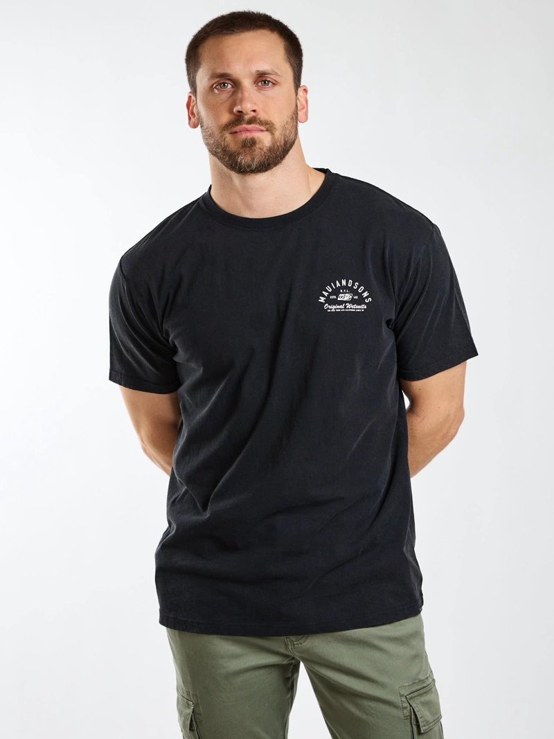 POLERA MC SOUL NEGRO HOMBRE MAUI AND SONS - 8