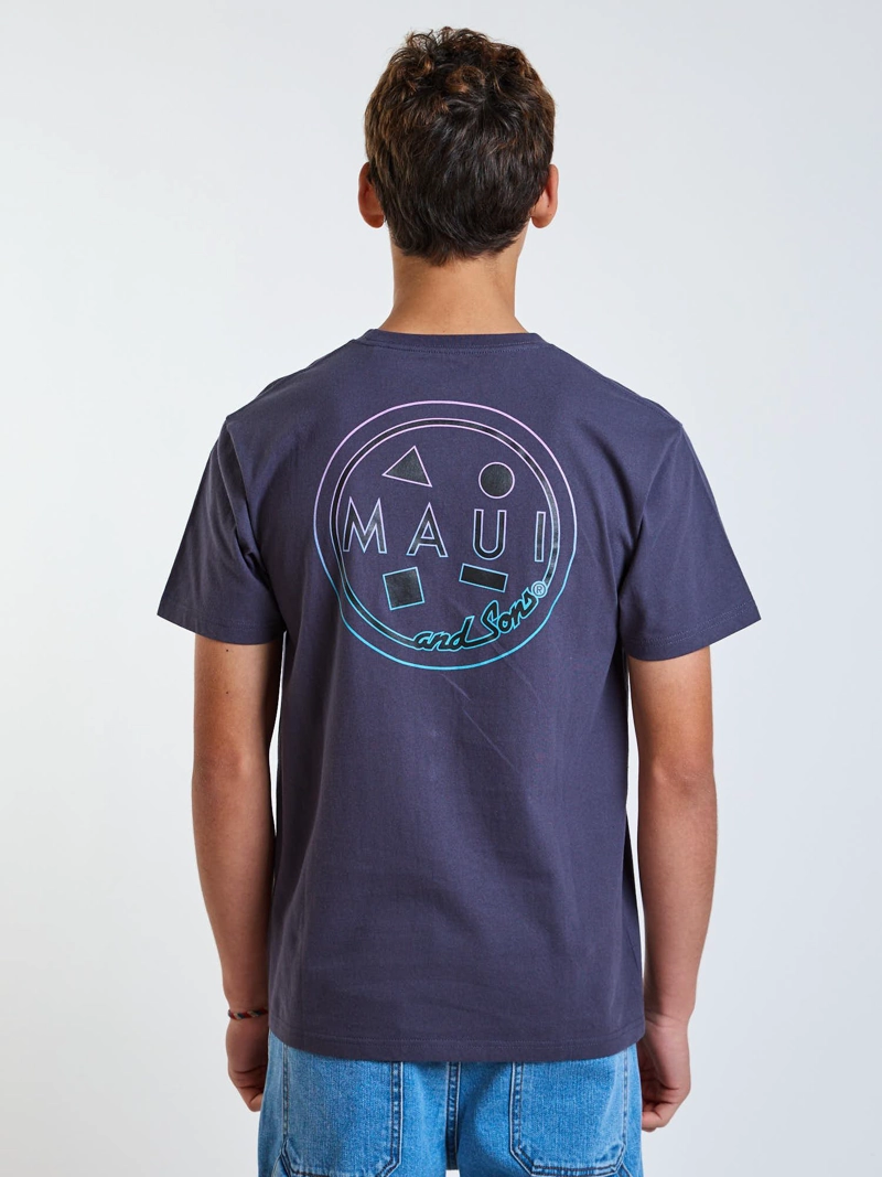 POLERA MC GRADIENT GRIS INFANTIL MAUI AND SONS - 2