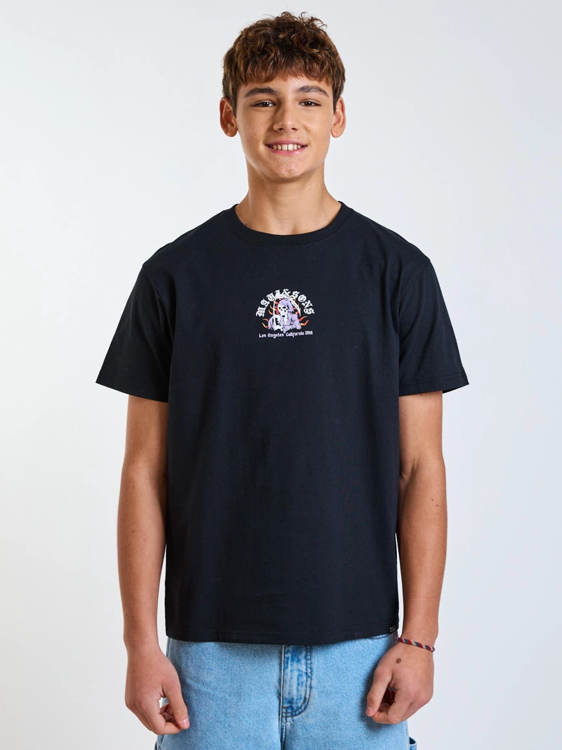 POLERA MC TRIBAL NEGRO INFANTIL MAUI AND SONS - 1