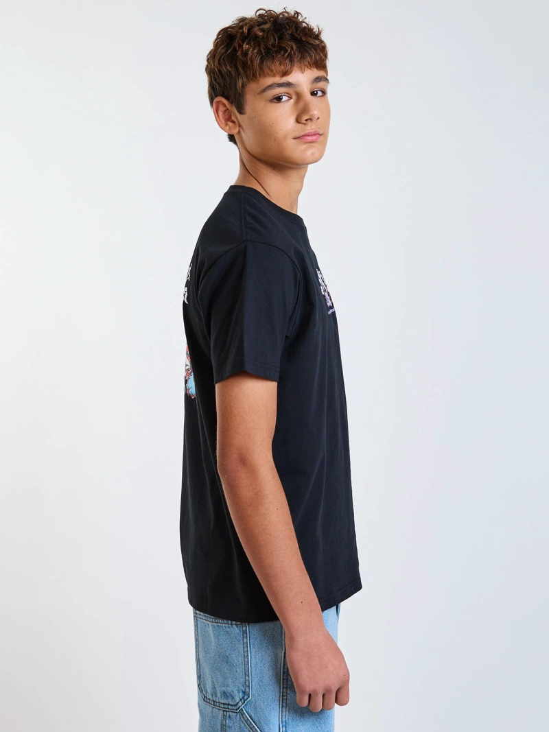 POLERA MC TRIBAL NEGRO INFANTIL MAUI AND SONS - 3