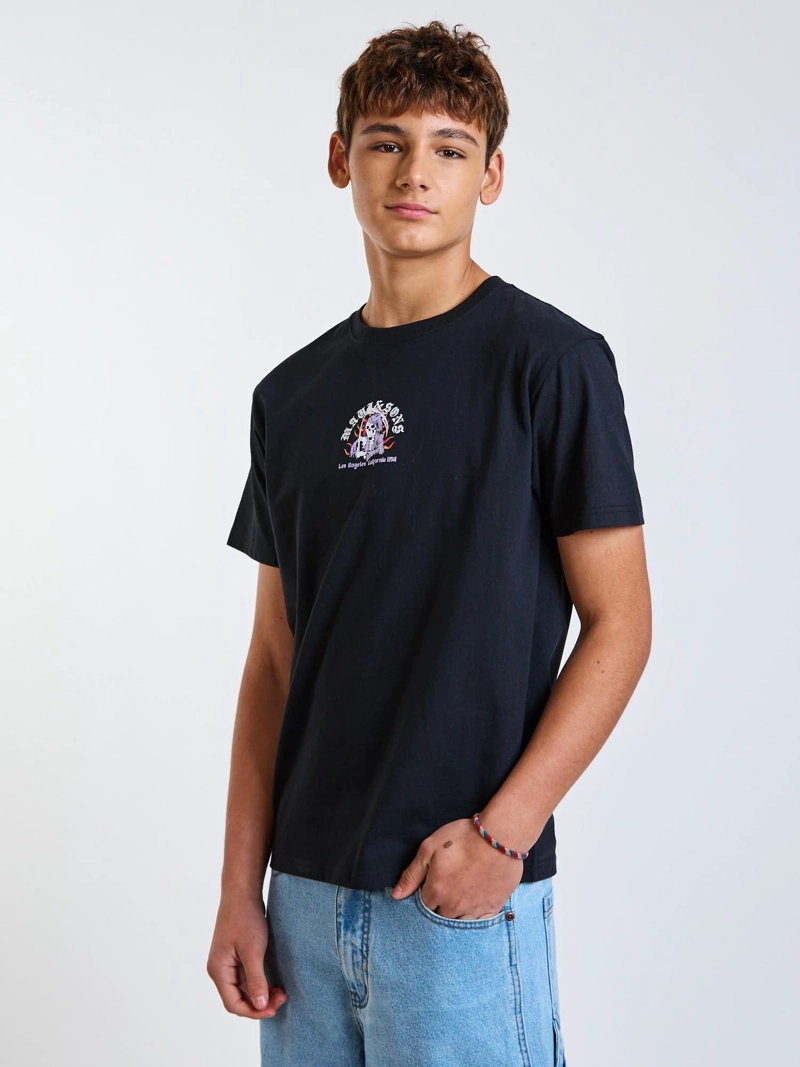 POLERA MC TRIBAL NEGRO INFANTIL MAUI AND SONS - 7