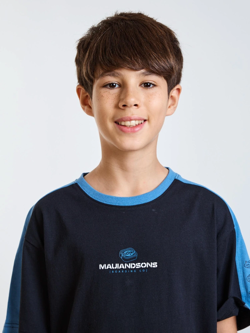 POLERA MC RIDE NEGRO INFANTIL MAUI AND SONS - 4
