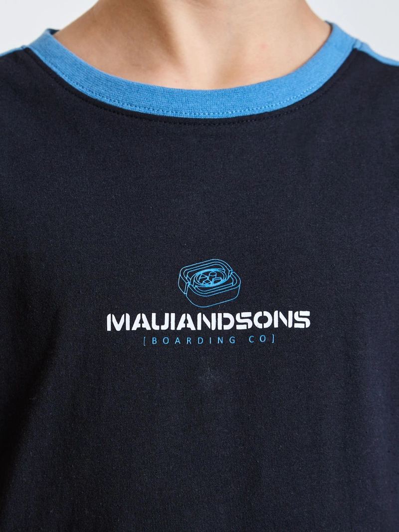 POLERA MC RIDE NEGRO INFANTIL MAUI AND SONS - 5
