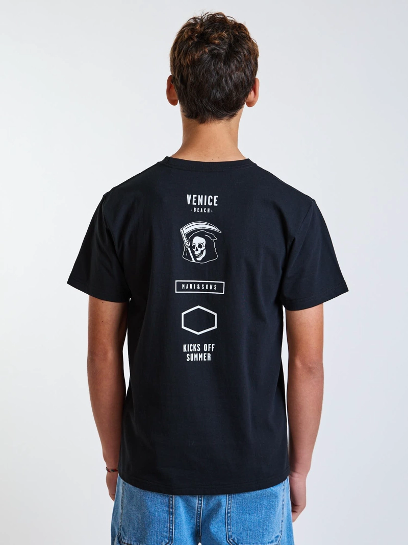POLERA MC BARREL NEGRO INFANTIL MAUI AND SONS - 2