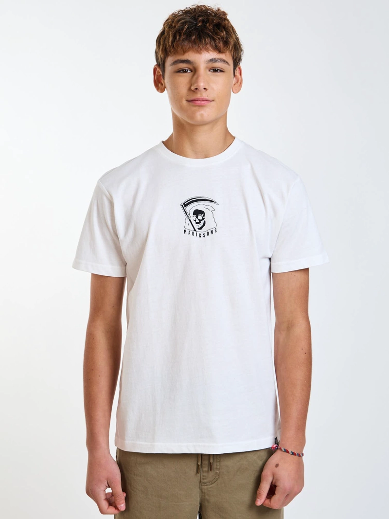 POLERA MC BARREL BLANCO INFANTIL MAUI AND SONS - 1