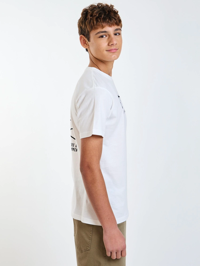 POLERA MC BARREL BLANCO INFANTIL MAUI AND SONS - 3